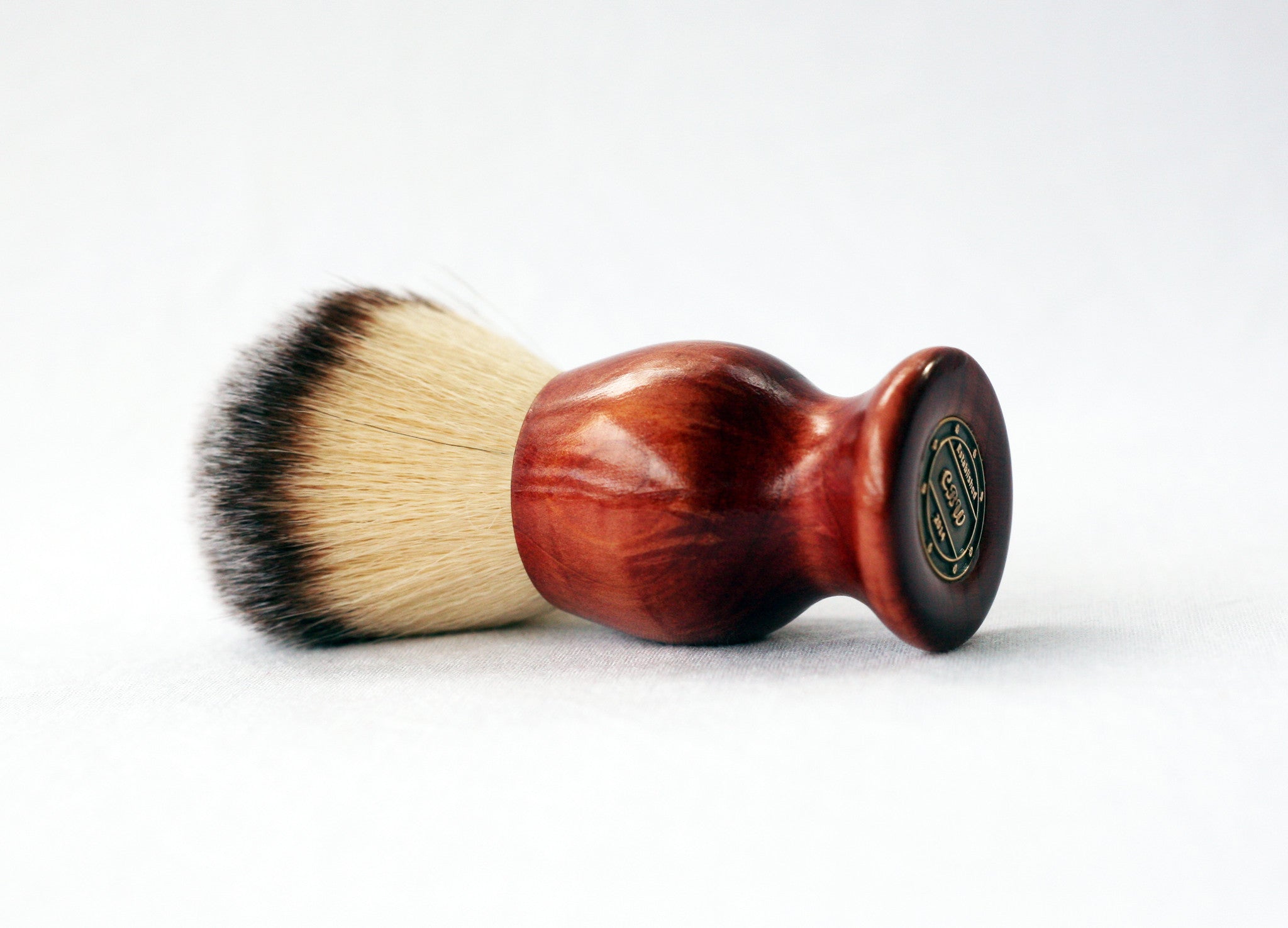 Red Cedar Plisson Lather Brush - CreationsByWill
