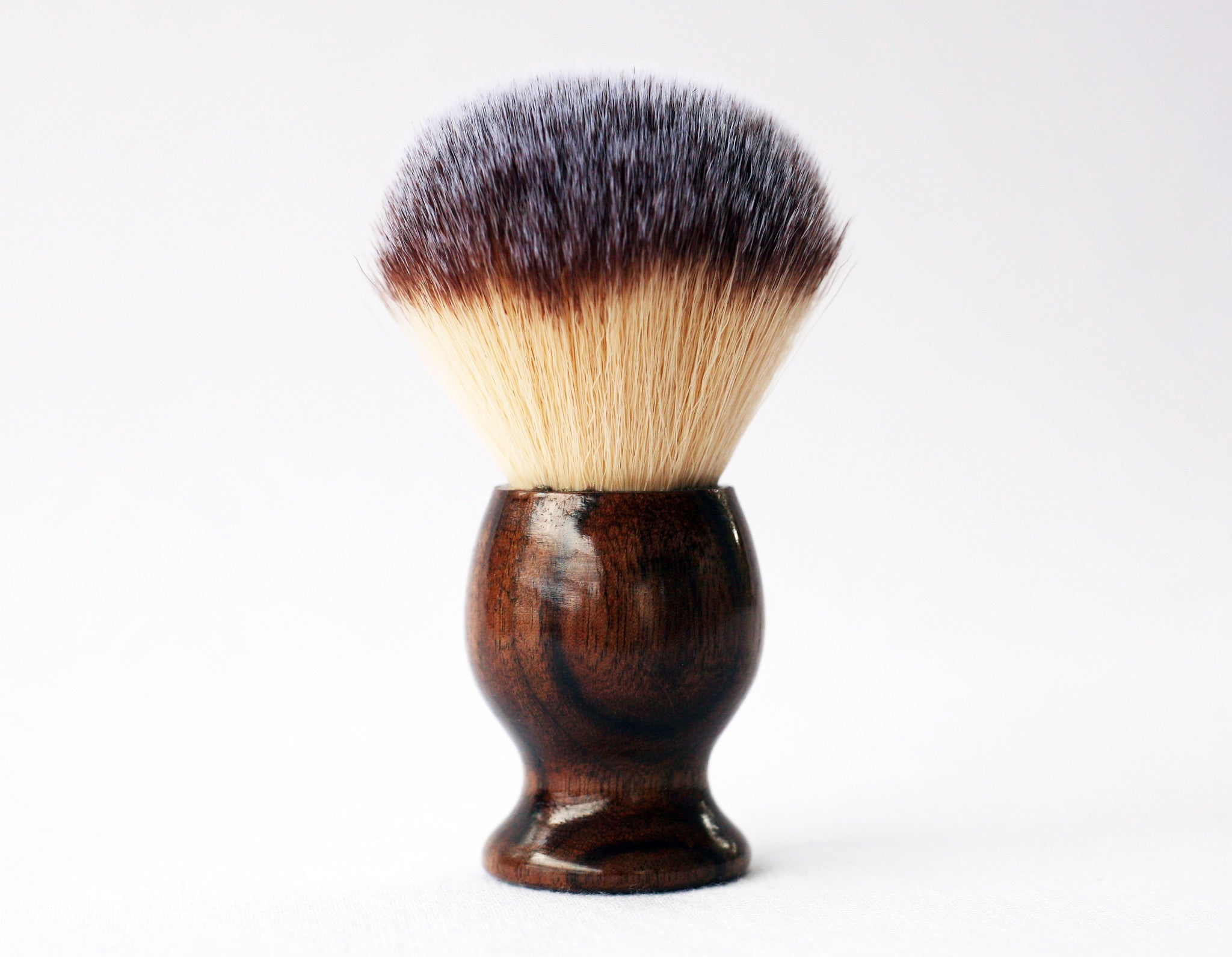 Walnut plisson Lather shave Brush - CreationsByWill