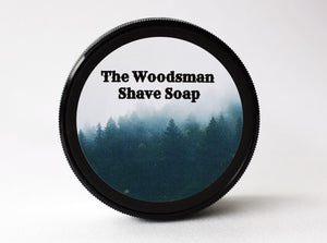 The Woodsman Vegan Shave Soap - CreationsByWill