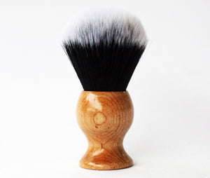 Maple Tuxedo Lather Brush - CreationsByWill